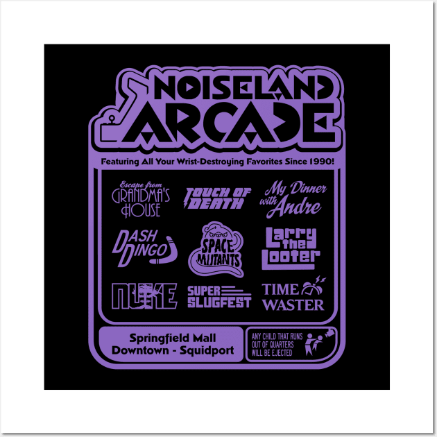 Noiseland Arcade Wall Art by Made With Awesome